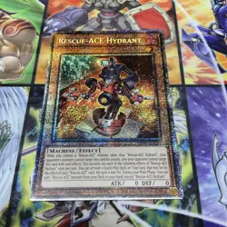 1x (M/NM) Rescue-ACE Hydrant MP25-EN046 Starlight Rare 1st Edition Yugioh - Image 1