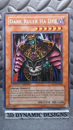 | Yugioh Dark Ruler Ha Des MC1-EN006 Secret Rare Master Collection 1 PL 🔥 | - Image 1