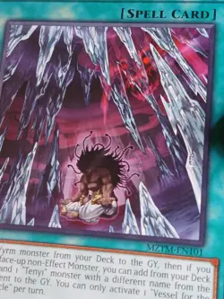 Yugioh! Vessel for the Dragon Cycle - MZTM-EN101 - Rare - 1st Edition Near Mint, - Image 4