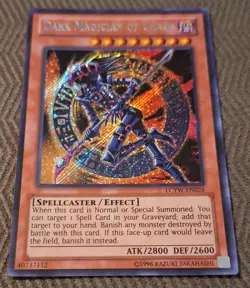 Yugioh! Dark Magician of Chaos - LCYW-EN026 Secret Rare NM - Image 2