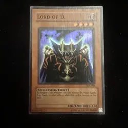 Lord of D. SDK-041 Unlimited Super Rare Holo Yugioh TCG - HP - Image 1