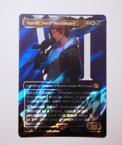 Squall Final Fantasy VIII Surge Holo Foil Card (MTG) ~ Pack Fresh - Image 1