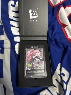 Zenless Zone Zero Nicole Demara Metal Art Card ZZZ Anime Impulse 2025 NOT GOLD - Image 1