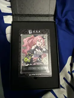 Zenless Zone Zero Nicole Demara Metal Art Card ZZZ Anime Impulse 2025 NOT GOLD - Image 2