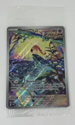 Pokemon Scream Tail SVP 065 Paradox Rift Elite Trainer Box Promo Card SEALED - Image 1