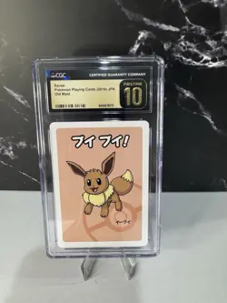 Pokemon Eevee Playing Card Odd Mind 2019 CGC Graded 10 - Image 1
