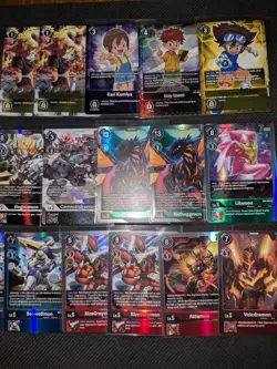 Digimon Card Game BT4 Almost Complete Set Alt Arts Etc Bandai Read Description - Image 4