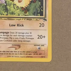 PRIMEAPE - 18/18 - Southern Island Promo - Pokemon Card - NM - Image 5