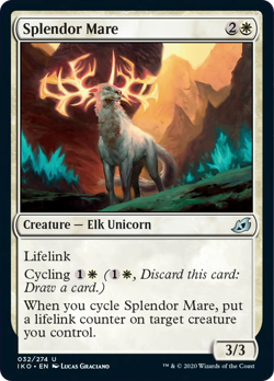 Splendor Mare FOIL Ikoria: Lair of Behemoths NM White Uncommon MTG CARD ABUGames - Image 1