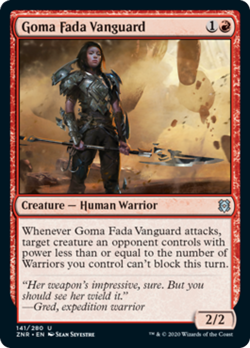 Goma Fada Vanguard FOIL Zendikar Rising NM Red Uncommon MAGIC MTG CARD ABUGames - Image 1