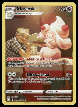 Pokemon Cards Alcremie TG08/TG30 Brilliant Stars Trainer Gallery Holo NM - Image 1