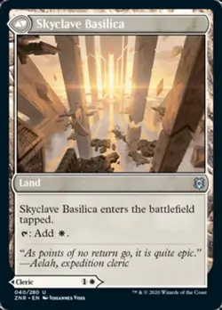 Skyclave Cleric / Skyclave Basilica FOIL Zendikar Rising NM CARD ABUGames - Image 2