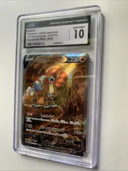 Alt Art Entei V Secret 213/172 SAR Vstar Universe Japanese Pokemon Card - Image 1