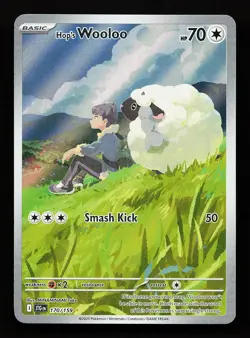 Hop's Wooloo 170/159 Illustration Rare Journey Together Pokemon Card - Image 1