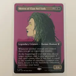 NMT MTG Meren of Clan Nel Toth (Borderless) Commander Masters Regular Card - Image 1