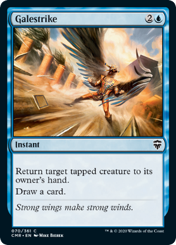 Galestrike FOIL Commander Legends NM Blue Common MAGIC GATHERING CARD ABUGames - Image 1