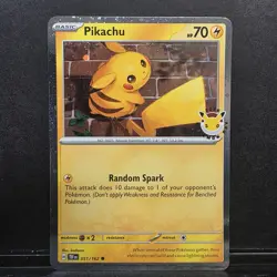 Pikachu (Pokemon Day 2026) 051/162 Miscellaneous Cards & Products Holo Near Mint - Image 1