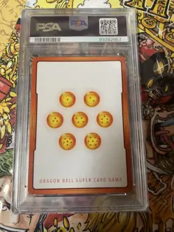Dragon Ball Card Energy Marker Goku Psa10 - Image 2