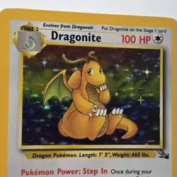 Dragonite 4/62 Fossil | Holo Rare | Perfect Centering | Pokemon Card | WOTC - Image 1