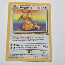Dragonite 4/62 Fossil | Holo Rare | Perfect Centering | Pokemon Card | WOTC - Image 3
