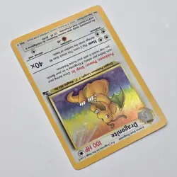 Dragonite 4/62 Fossil | Holo Rare | Perfect Centering | Pokemon Card | WOTC - Image 4