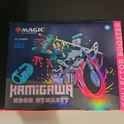(15 Cards) Magic the gathering Kamigawa Neon Dynasty Collector Booster 2022 - Image 1