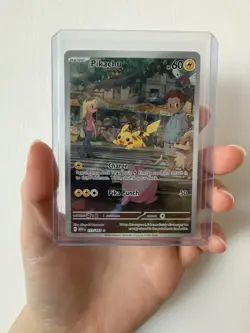 Pokemon Pikachu 173/165 Scarlet & Violet 151 Full Art Holo Card - Image 3