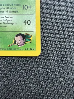 Pokemon Card - Giovanni's Pinsir Gym Challenge 24/132 Rare NM/LP+ - Image 4