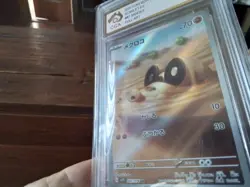 Pokemon Cards promo sr ar sandile gx vmax secret 087/078 ex graded art card b23 - Image 4