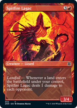 Spitfire Lagac (Showcase) FOIL Zendikar Rising NM Common Showcase CARD ABUGames - Image 1
