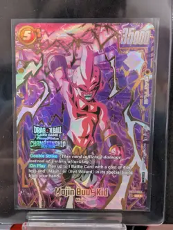 Majin Buu : Kid FB04-094 SR Dragon Ball Super Card Game Top Cut Alternate Art - Image 1
