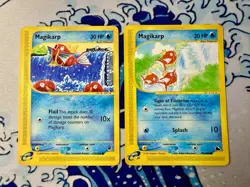 MAGIKARP 75/144 Skyridge 2003 118/165 Expedition 2002 Ereader Set Vintage Cards✨ - Image 1