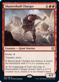 Shatterskull Charger FOIL Zendikar Rising NM Red Rare MAGIC MTG CARD ABUGames - Image 1