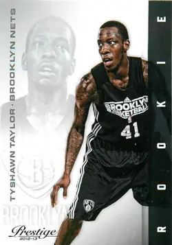 2012 13 Panini Prestige #249 Tyshawn Taylor RC Brooklyn Nets NM NBA Trading Card - Image 1