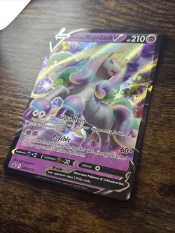 Galarian Rapidash V SWSH111 SWSH: Sword & Shield Promo Cards Holo - Image 2