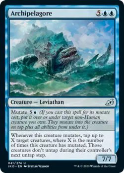 Archipelagore FOIL Ikoria: Lair of Behemoths NM Blue Uncommon MTG CARD ABUGames - Image 1