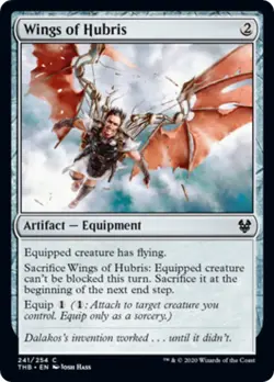 Wings of Hubris FOIL Theros Beyond Death NM Artifact Common MAGIC CARD ABUGames - Image 1