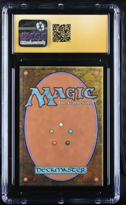 MTG FOIL Necropotence Anime Borderless 0074 CGC 10 Pristine Black Label POP 1 - Image 2