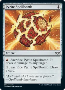 Pyrite Spellbomb FOIL Double Masters NM Artifact Common MAGIC MTG CARD ABUGames - Image 1
