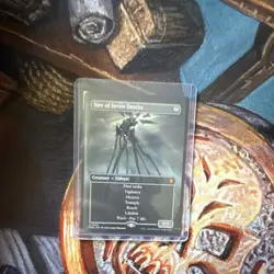 Magic: The Gathering Sire of Seven Deaths Creature FDN 0292 7/7 MTG - Image 3