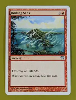 Boiling Seas x1 Ninth Edition 9th 1x Magic the Gathering MTG - Image 1