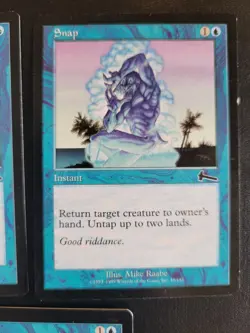 Snap x3 Urza's Legacy ULG LP Pauper Legacy Instant Magic The Gathering - Image 3