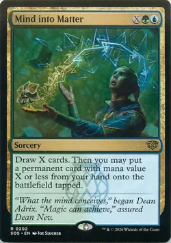 Mind into Matter - R202 - MTG - Secrets of Strixhaven (SOS) - Image 1
