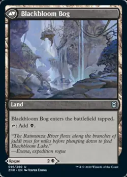 Blackbloom Rogue / Blackbloom Bog FOIL Zendikar Rising NM Uncommon CARD ABUGames - Image 2