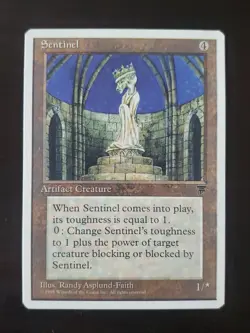 Magic the Gathering Chronicles Sentinel - Image 1
