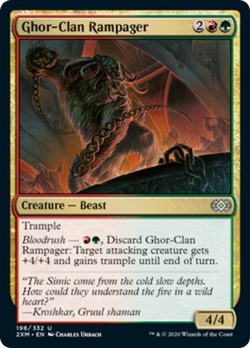 Ghor-Clan Rampager FOIL Double Masters MINT Red Green Uncommon MTG CARD ABUGames - Image 1