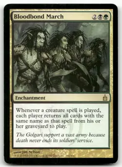 Bloodbond March Ravnica City of Guilds MTG Moderately Played - Image 1