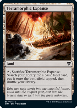Terramorphic Expanse (357) FOIL Commander Legends NM Land Common CARD ABUGames - Image 1