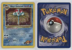 Misty's Tentacruel Holo Pokemon Gym Heroes #10 2000 - Image 3