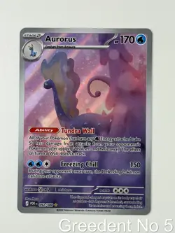 Aurorus 092/088 Holo Illustration Rare Perfect Order Pokemon Near Mint - Image 1